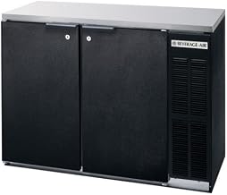 Beverage Air BB48YF-1-B Standard Depth Back Bar Cooler in Black