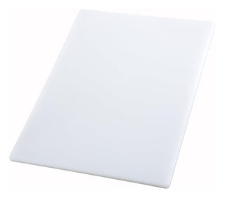 Winco Cutting Board – 18 by 24 by 1/2-Inch, White, 18" x 24"