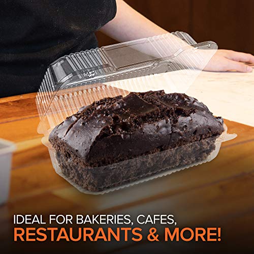 Stock Your Home 9" x 5" - 25 Count / Clear / 158.75 cubic_inches Serving Trays