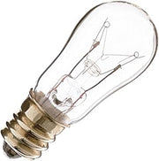 Satco 04569-6S6/E12/12V/CLEAR S4569 Candelabra Screw Base Scoreboard Sign Light Bulb