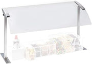 Cal Mil Stainless Steel Single Sneezeguard, 49.25 x 16 x 20.625 inch - 1 Each.