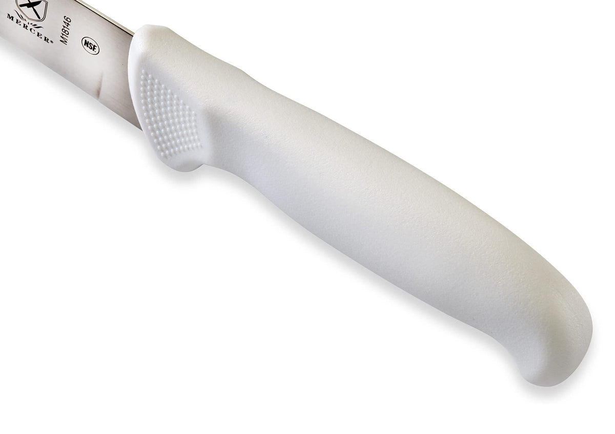 Mercer Culinary 12" / White / Plain Edge Slicer Knife 12 Inch Boning Knives