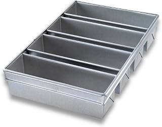 Chicago Metallic Pullman Pan Set, 4-pan, 13-3/4" x 21-3/8" x 4" overall