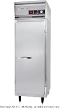 Beverage-Air PH1-1HS P Series - Top Mount - Reach in Warming Cabinet - Single Section - Half Solid Doors
