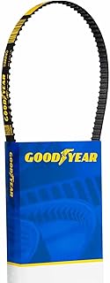 Goodyear 90MXL025 Trapezoidal Timing Belt: MXL Profile, 9.0 in Pitch Length, 0.25 in Width, 113 Teeth, 0.08 in Pitch