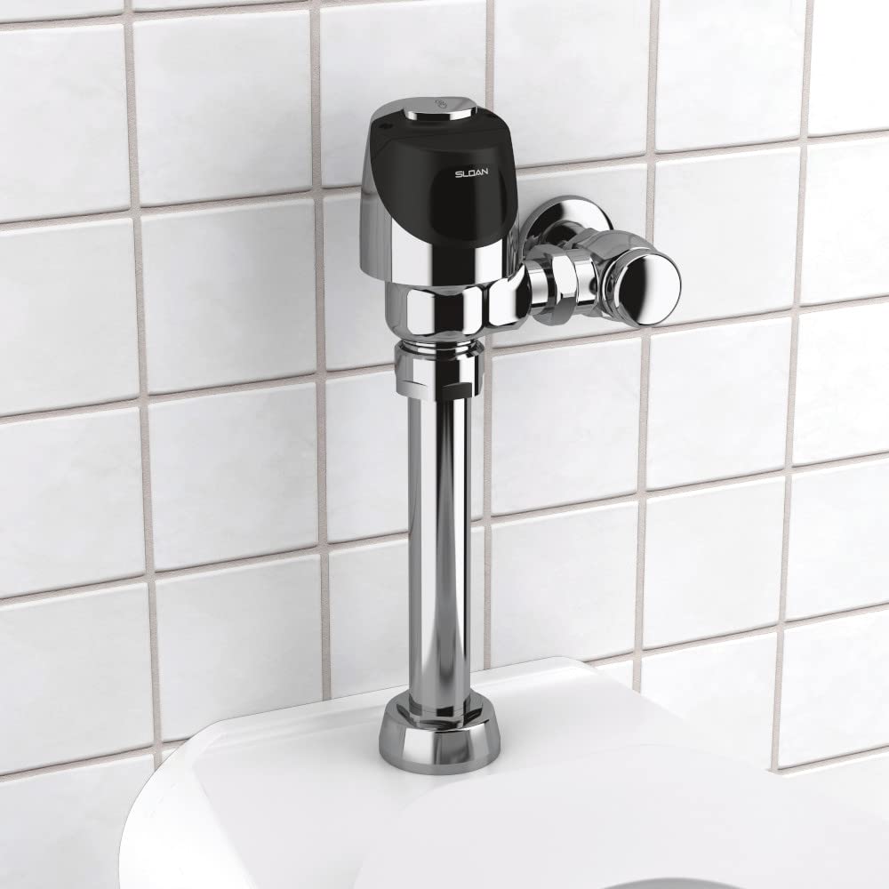 G2 Optima Plus 8111 Sensor Water Closet Flushometer by Sloan – 1.6 GPF, Brass, Chrome, Model 193110
