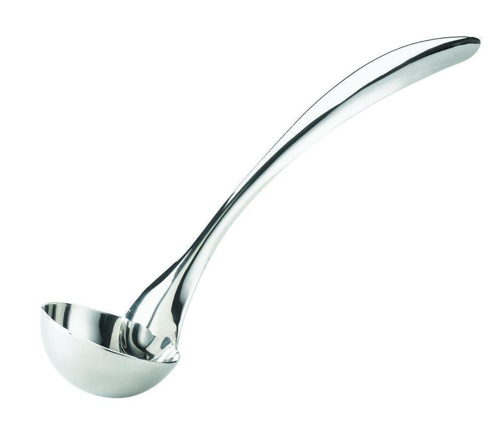 Browne 1 oz Stainless Steel Serving Ladle by Browne Foodservice – 1-Ounce, 1.0 ounces, Stainless Steel, Silver, Model 573184