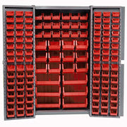 Global Industrial Red / 38 inches (W) x 24 inches (D) x 72 inches (H) / Industrial Storage Cabinets