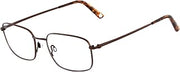 Flexon BENJAMIN 600 210 (210) BROWN 56/18/145 MALE Eyewear Frame
