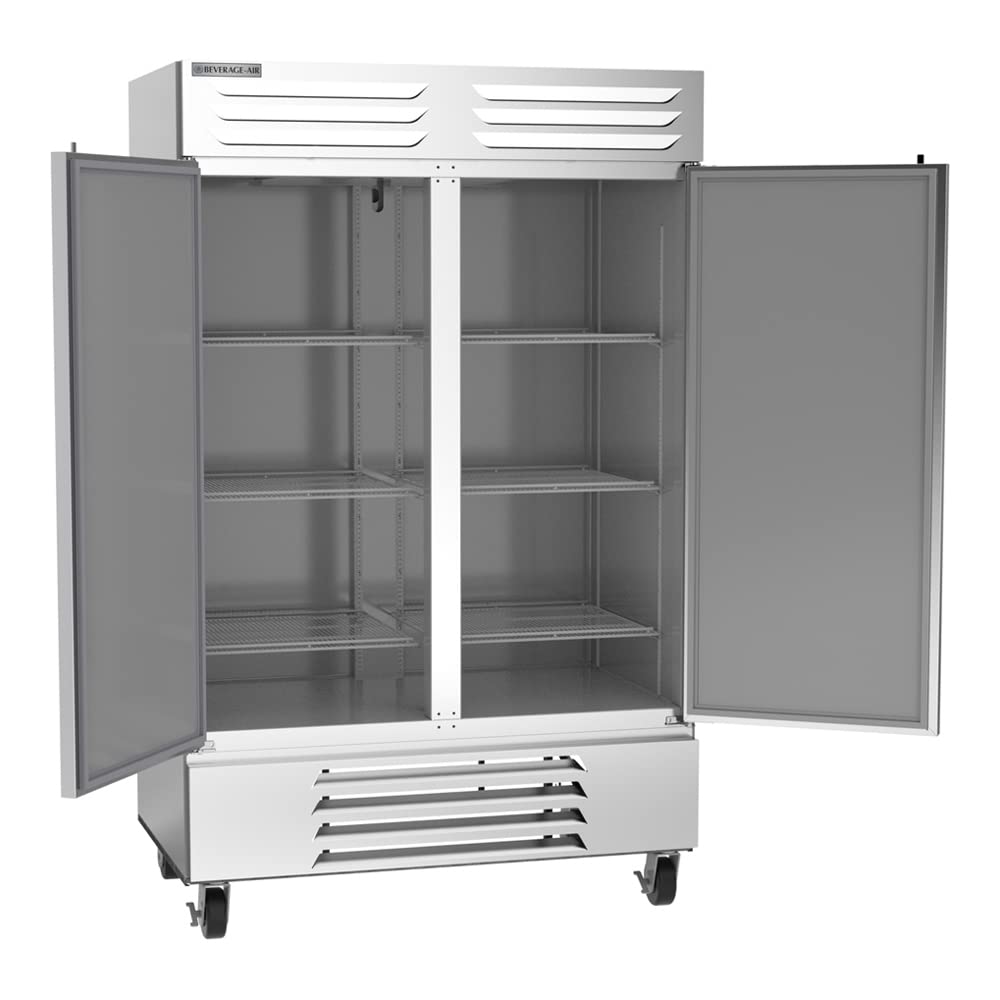 Reach-in Vista Freezer by Beverage Air – Gray, Model FB49HC-1S
