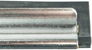 Ettore 1173 Master Stainless Steel Clipped Squeegee Channel with Rubber, Size 14