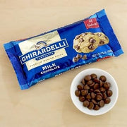 Milk Chocolate Baking Chips 11.5 Oz. (Pack of 12) by Ghirardelli