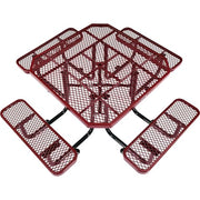 Global Industrial Red / 1 / Industrial Picnic Tables