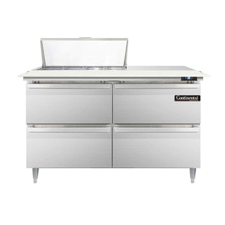 DL48-8C-D Designer Line Sandwich Unit by Continental Refrigerator – Commercial Grade