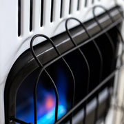 20,000 BTU Vent Free Blue Flame Propane Heater by Mr. Heater – 20000, Propane, White, Model F299720