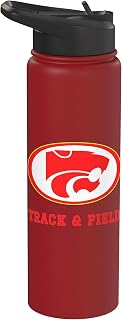 Carlisle High School Wildcats Track & Field Stainless Steel Insulated Water Bottle