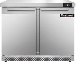 SW36-FB Two Section Work Top Refrigerator 36" W, Front Breathing