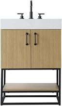Elegant Kitchen and Bath 24" Single Bathroom Vanity in Honey Brown