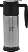 HUBERT Skim Milk Decanter 1L Stainless Steel