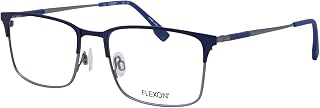 Flexon Eyeglasses E 1132 410 Matte Navy/Silver