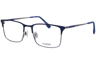 Eyeglasses E 1132 410 Matte Navy/Silver by Flexon – Matte Navy/Silver, Model E1132