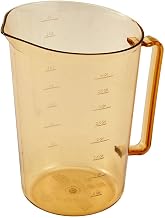 Cambro 400MCH150 High Heat Measuring Cup 4 Quart Amber Case of 1