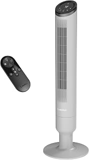 Lasko Apex Quiet 29 dBA Oscillating Tower Fan - 42" - RST215 - Gray