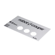R2 Dice Front Plate by Robot Coupe – Model 407902