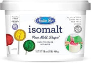 Satin Ice Isomalt Crystals for Sugar Sculptures (16oz Pail)