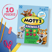 Mott's Assorted Fruit / 10 Count (Pack of 4) / 1 Fruit Snacks