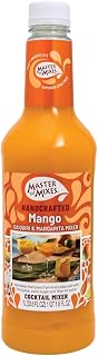 MASTER OF MIXES Mango Daiquiri / Margarita Drink Mix, Ready to Use, 1 Liter Bottle (33.8 Fluid Ounces)