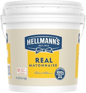 HELLMANN'S Real Mayonnaise Pail, 30 Lbs