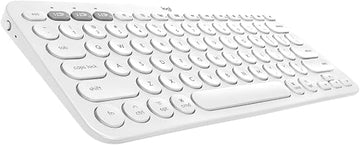 Logitech K380 Multi-Device Bluetooth Keyboard for Mac, Off White