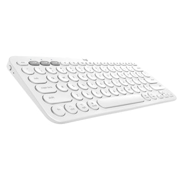 K380 Multi-Device Bluetooth Keyboard for Mac by Logitech – One Size, Plastic, White, Model 920-009729