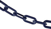 Mr. Chain Plastic Barrier Chain, Cobalt Blue, 100 ft Length (50066-100)