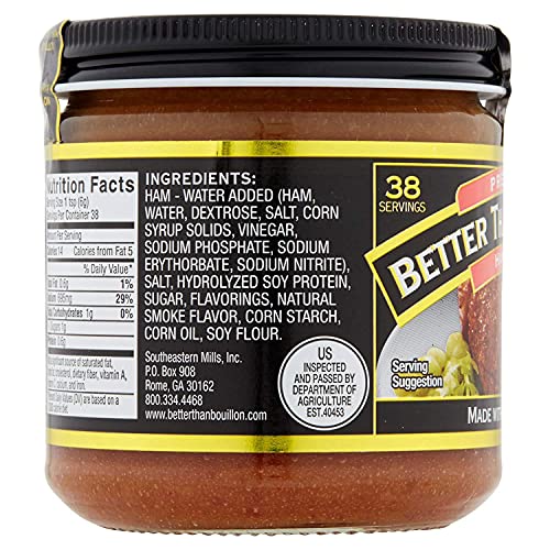 Better Than Bouillon Ham Base / 8 Ounce (Pack of 1) / Premium Beef
