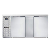 BBC69S-SS Two Section Refrigerated Back Bar Cooler by Continental Refrigerator – 18.0 cubic_feet