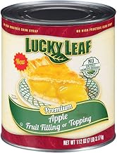 Lucky Leaf Premium Clean Label Apple Fruit Filling Or Topping, 112 Ounce -- 3 per case.