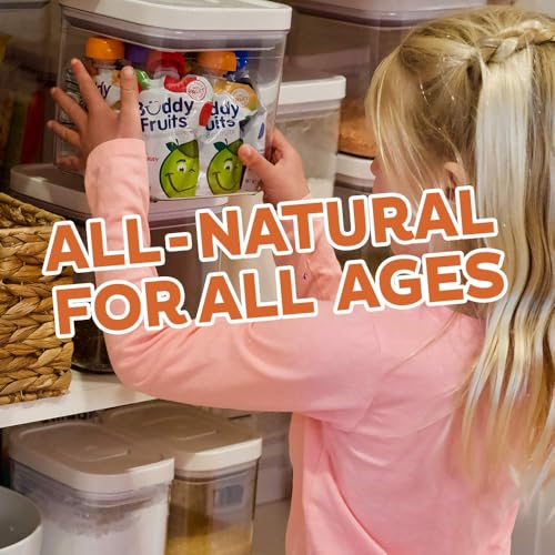 Buddy Fruits Peach & Carrot / 3.2 Ounce (Pack of 18) / 1 Meals