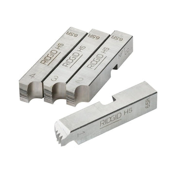 Dies, 65R NPT HS by RIDGID – 1 inch to 2 inches and 11 1/2 NPT, Steel, Silver, Model 38100