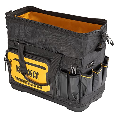 DEWALT 20" Open Mouth Tool Bag / One Size / Black, Yellow Tool Bags