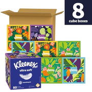 Kleenex White / 80 Tissues (Pack of 16) / Modern Box Tissues
