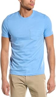 Brooks Brothers Mens Jersey Pocket T-Shirt, L, Blue