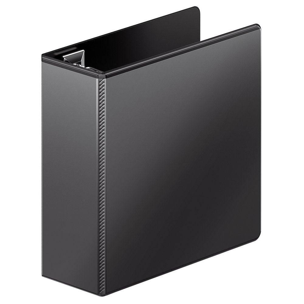 3 Ring Binder 4 Inch by Wilson Jones – 4-Inch, 4 inches, Polypropylene, Black, Model W86641