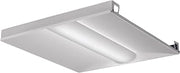 Lithonia Lighting 2x2 LED Troffer Light, BLT Series Low Profile LED Drop in Ceiling Light for Dropped Ceiling with Curved Ribbed Diffuser, 3300 Lumens, 3500K Neutral White