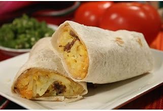Tres Picosos Potato Egg Sausage Green Chile Burrito -- 20 per case.
