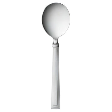 World Tableware 977-016 Slate 18/0 S/S Bouillon Spoon - Dozen by WTI - World Tableware – 18/0 stainless steel, Model 977 016