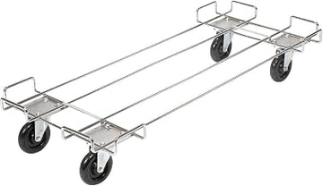 Global Industrial Wire Rack Dolly Base With 5" Poly Swivel Casters, 48"Lx20"W