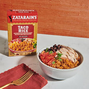 Zatarain's Taco / 6.9 Ounce (Pack of 4) / 4 Seasoned Rice