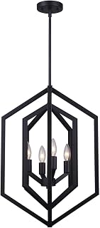 Canarm Netto Chandelier | ICH1010A04BK16